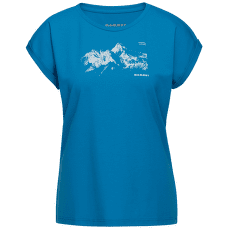 T-shirt a manches courtes Mammut Mountain T-Shirt 8035m Women glacier blue