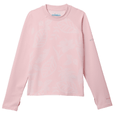T-shirt a manches longues Columbia Sandy Shores Printed LS Sunguard Youth Satin Pink Pasteled Tonal, Satin Pink 608