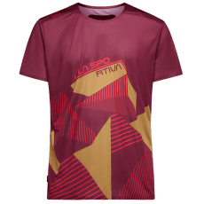 T-shirt a manches courtes La Sportiva COMP T-SHIRT Men Redwood/Savana