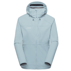 Veste Mammut Ultimate Comfort SO Hooded Jacket Women nebla