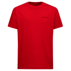T-shirt a manches courtes La Sportiva CLIMBING DAYS Kids Mountain Red/Redwood