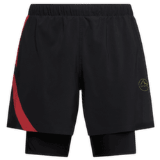 Shorts La Sportiva FLOW 5" SHORT Men Black/Yellow