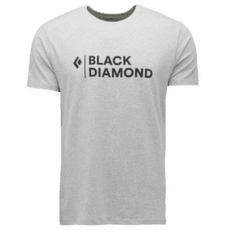 T-shirt a manches courtes Black Diamond Mini Stacked SS Tee Men Nickel Heather