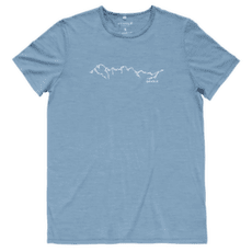T-shirt a manches courtes Devold Active Skyline Tee Men 247A SKYBLUE