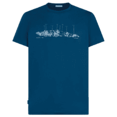 T-shirt a manches courtes Icebreaker Merino 150 Tech Lite SS Tee The Peaks Men ATLANTIS