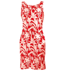 Débardeur Columbia Chill River Printed Dress Poppy Red, Botaniflage Tonal 611