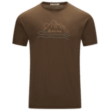 T-shirt a manches courtes Aclima LightWool 140 Classic Tee Sunset Men Dark Earth