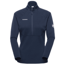 Sweat-shirt Mammut Taiss ML Half Zip Pull Women marine 5118