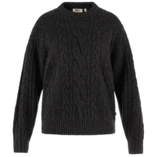 Pull Fjällräven Övik Cable Knit Women Black