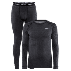 Ensemble Craft Core Wool Merino Set Men 998000 Black Melange