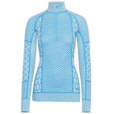 T-shirt a manches longues Kari Traa Smekker H/Z Women OCEA/OCEAN