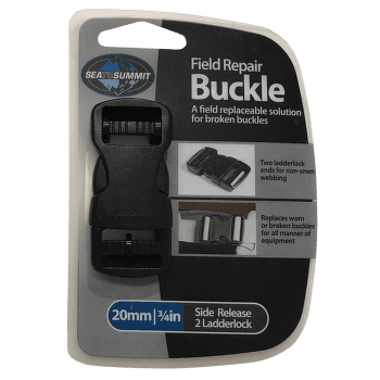 Boucle Sea to Summit Buckle side release 20 mm Black