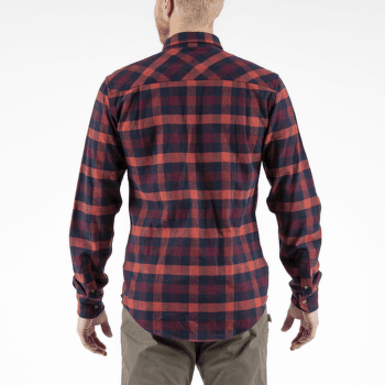 Chemises a manches longues Fjällräven Skog Shirt Men Dark Navy-Dark Oak