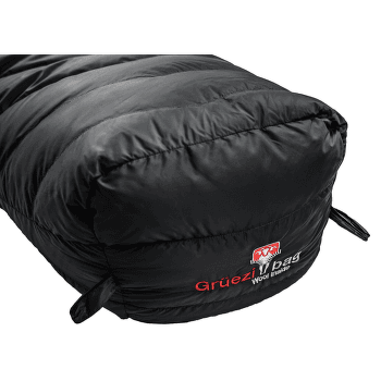 Sac de couchage Grüezi bag Biopod Down Hybrid Ice Extreme Dark Asphalt
