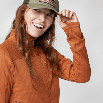 Sweat-shirt Fjällräven Abisko Lite Fleece Jacket Women Lavender Mist