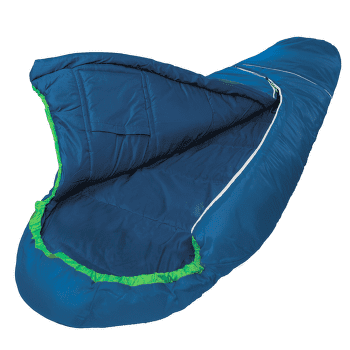 Sac de couchage Grüezi bag Biopod Wolle Kids World Traveller True Blue