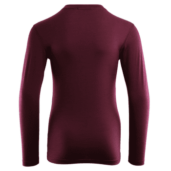 T-shirt a manches longues Aclima LightWool T-Shirt Crew Neck Zinfandel