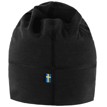 Casquettes Fjällräven Abisko Lite Wool Beanie Black