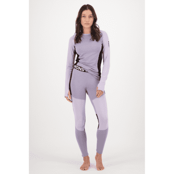 T-shirt a manches longues Mons Royale Olympus LS Women Thistle Cloud