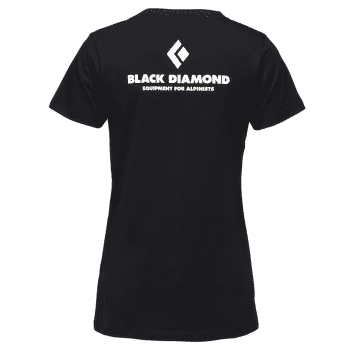 T-shirt a manches courtes Black Diamond SS Equipment For Alpinist SS Tee Women Black