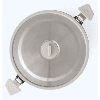 Casserole Sea to Summit Detour Stainless Steel Collapsible Pot - 5L Moonstruck Grey