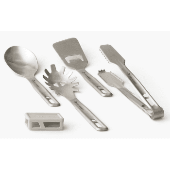 Couverts Sea to Summit Detour Stainless Steel Utensil Set - [4 Piece] Stainless Steel Grey