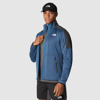 Sweat-shirt The North Face MIDDLE ROCK FZ FLEECE Men SHADY BLUE/ASPHALT GREY