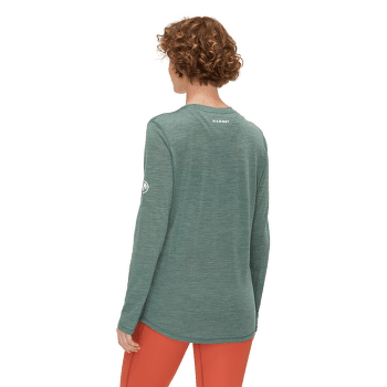 T-shirt a manches longues Mammut Tree Wool FL Longsleeve Women marine melange 5784