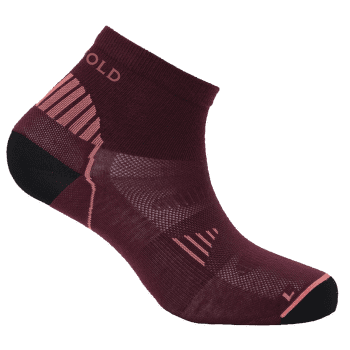 Chaussettes Devold Running Merino Ankle Sock Women 740A Beetroot
