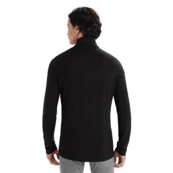 T-shirt a manches longues Icebreaker Merino 200 Oasis LS Half Zip Men Black