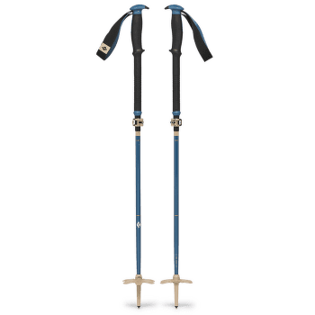 Trou Black Diamond TRAVERSE COMPACTOR SKI POLES Creek Blue