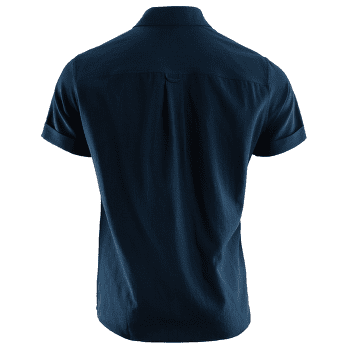 Chemises a manches courtes Aclima LeisureWool Short Sleeve Shirt Men Navy Blazer
