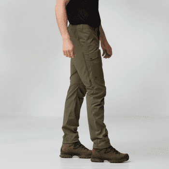 Pantalons Fjällräven Abisko Hybrid Trail Trousers Men Suede Brown