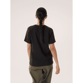 T-shirt a manches courtes Arcteryx Kragg Cotton Little Bird Crew SS Women Pineberry