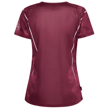T-shirt a manches courtes La Sportiva PACER T-SHIRT Women Redwood/Chalk