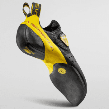 Chaussons d'escalade La Sportiva Solution Comp Black/Yellow