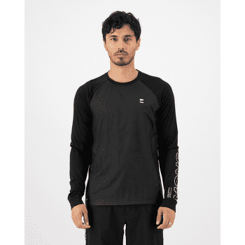 Sweat-shirt Mons Royale Tarn Merino Bike Wind Jersey Cypress/Caramel/Black