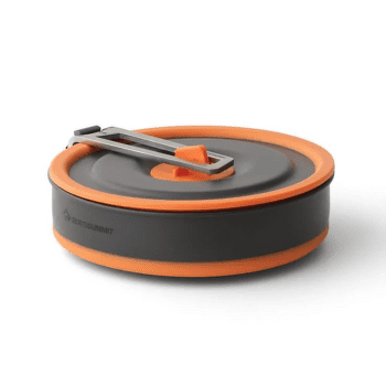 Casserole Sea to Summit Frontier UL Collapsible Pot - 1L Puffins Bill Orange