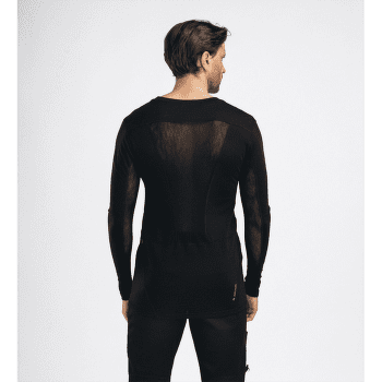 T-shirt a manches longues Aclima LightWool Sports Shirt Men Jet Black