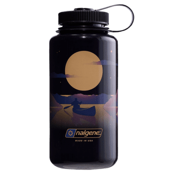 Bouteille Nalgene Wide Mouth 1000 ml Odyssey Grey with Moonset