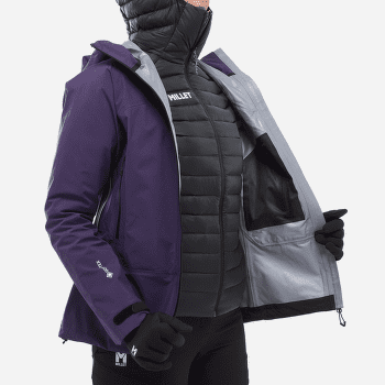 Veste Millet KAMET GTX JACKET WOMEN WINTER HAZE / BLACK