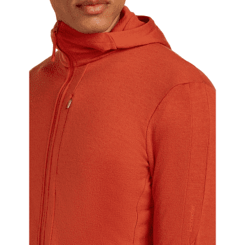 Sweat-shirt Icebreaker Merino 260 Quantum IV LS Zip Hoodie Men ATLANTIS