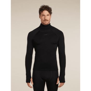 Sweat-shirt Icebreaker 300 MerinoFine™ Polar LS Roll Neck Men Black