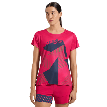 T-shirt a manches courtes La Sportiva COMP T-SHIRT Women Azalea/Night Sky