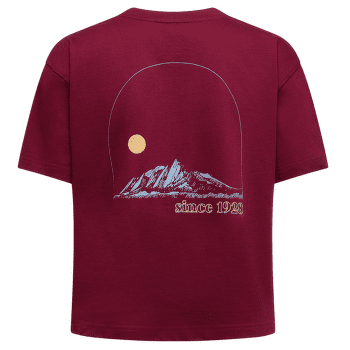 T-shirt a manches courtes La Sportiva TRILOGY CROP T-SHIRT Women Redwood/Limestone