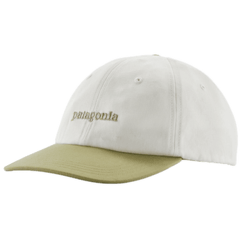 Casquette de baseball Patagonia Fitz Roy Icon Trad Cap Text Logo: Birch White w/Gumtree Green
