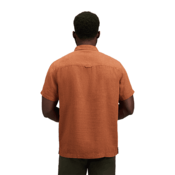Chemises a manches courtes Black Diamond Scenic Route SS Shirt Men Midnight Blue-Glacier