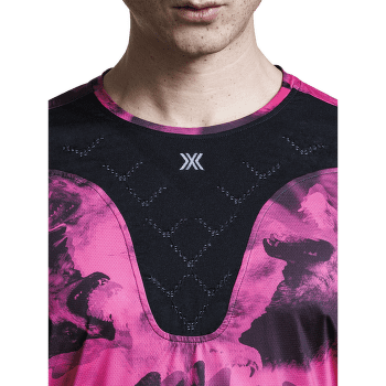 T-shirt a manches courtes X-Bionic X-BIONIC® COREFUSION RUN SHIRT SS MEN TIE DYE ELECTRIC ENERGY