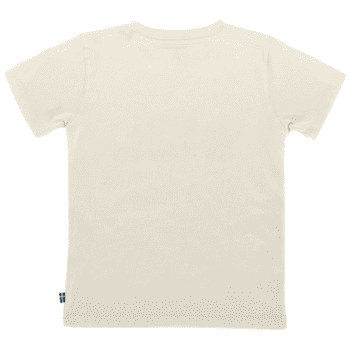 T-shirt a manches courtes Fjällräven Fjällräven Logo T-shirt Kids Chalk White