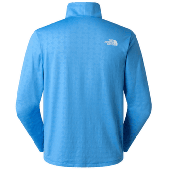 T-shirt a manches longues The North Face 24/7 Pentadome Embossed 1/4 Zip Tee Men MARINA BLUE